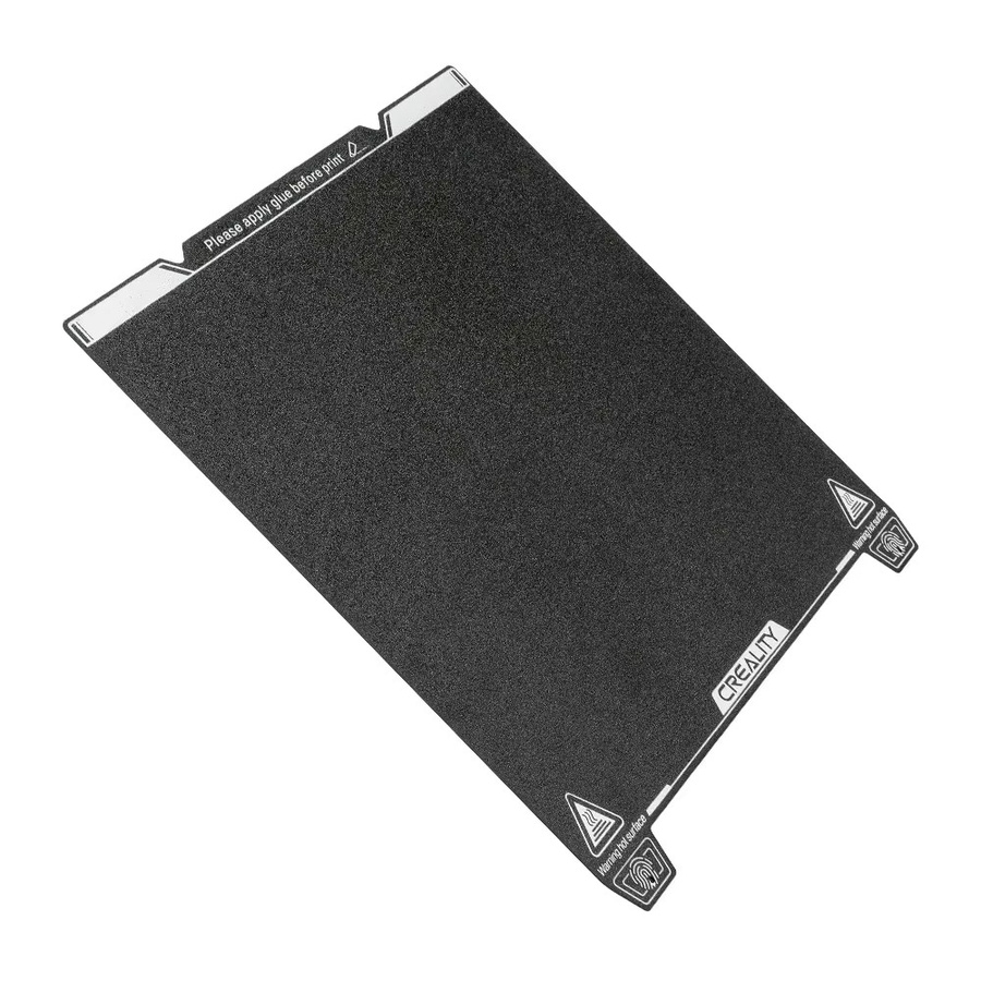 Creality K1 PEI-Blatt doppelseitiges Druckplattformplatinen-Kit in Schwarz, B/T: 235 x 235 mm, passend für Ender 3 V3 SE, Ender-3 S1, Ender-3 S1 Pro und Ender-5 S1 - Bild 3