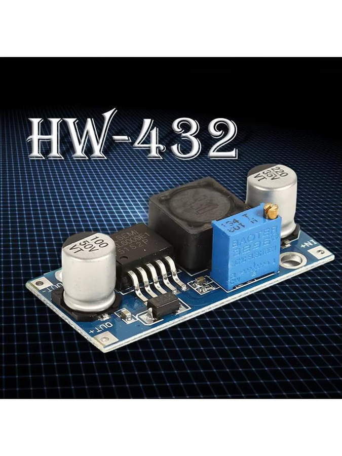 XL6009 DC-DC Boost Modul HW-432 Step Up Wandler Einstellbar Blau 3V-32V zu 5V-35V - Bild 3