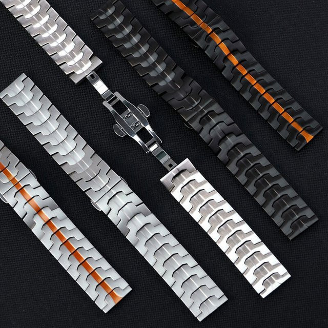 Uhrenarmband Edelstahl, 20 mm, Unisex - Bild 1
