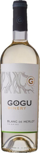 Gogu Blanc de Merlot Weißwein, Merlot, 2022, Ștefan Vodă IGP, Moldau, halbtrocken, 0,75 l - Bild 1