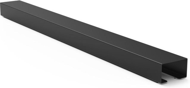 Hama Magnetischer Kabelkanal aus Metall, Schwarz, B/H/T: 55 x 5 x 3,2 cm - Bild 1