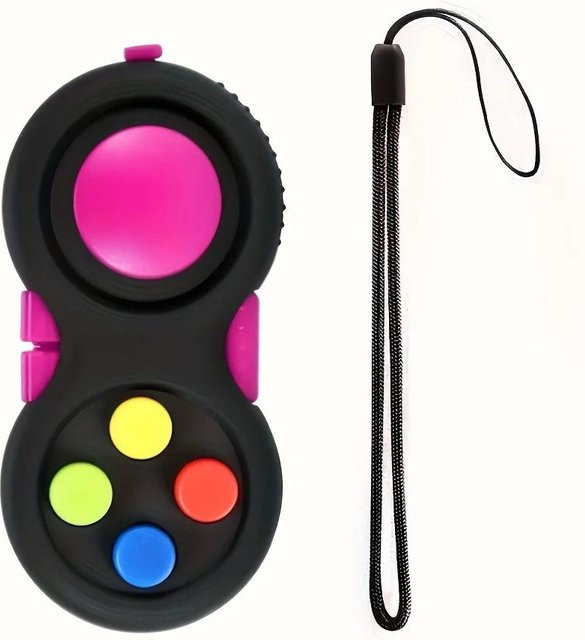 Kidsly Dekompression Zauberwürfel, Rotierendes Anti-stress Zappeln Spielzeug, 1-teiliges Set - Bild 1