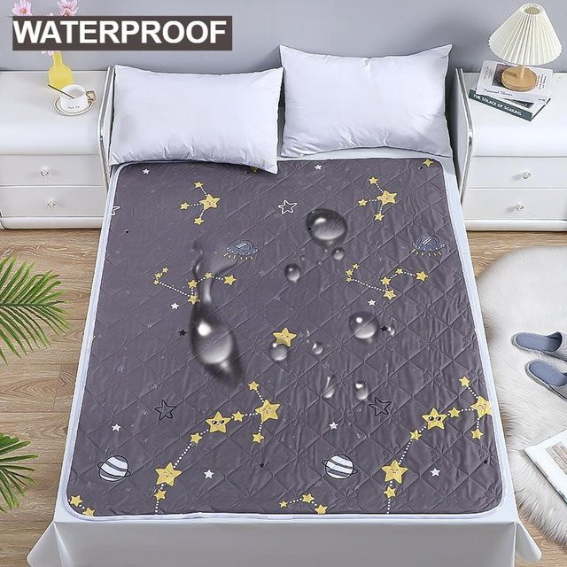 HOME369 Waschbarer Inkontinenz Matratzenschoner Wasserdichtes Bettlaken für Kinder Erwachsene und Haustiere B/T: 120 x 80 cm - Bild 1