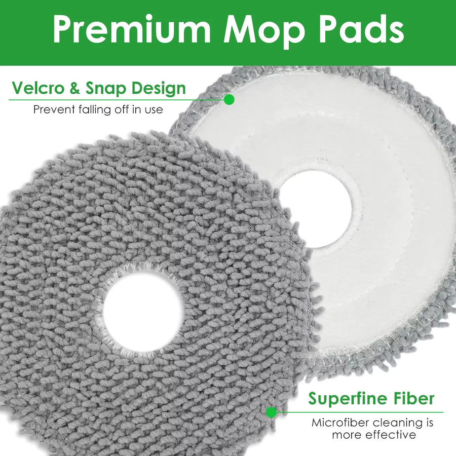 Ersatz-Wischlappen für iRobot Roomba Plus 405 Combo Mop Pad Sweeper Roboter-Staubsauger - Bild 3