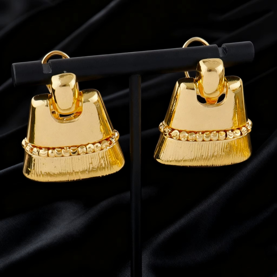 Schmuckset Halskette, Ohrringe, Gold, Damen - Bild 4