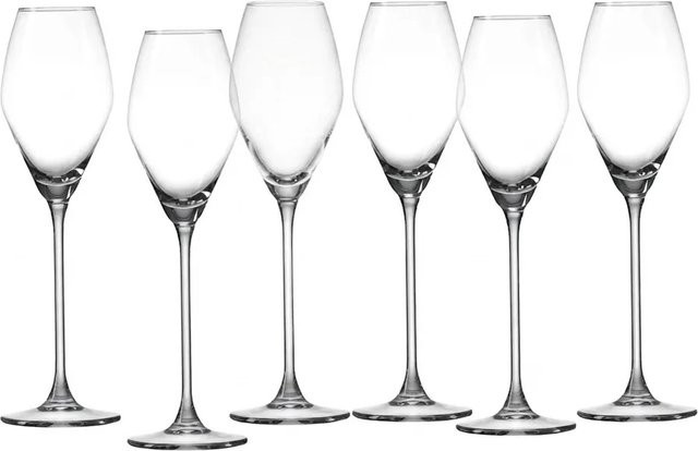 Ritzenhoff & Breker Salsa Sektgläser Transparent 6er Set 200 ml - Bild 1