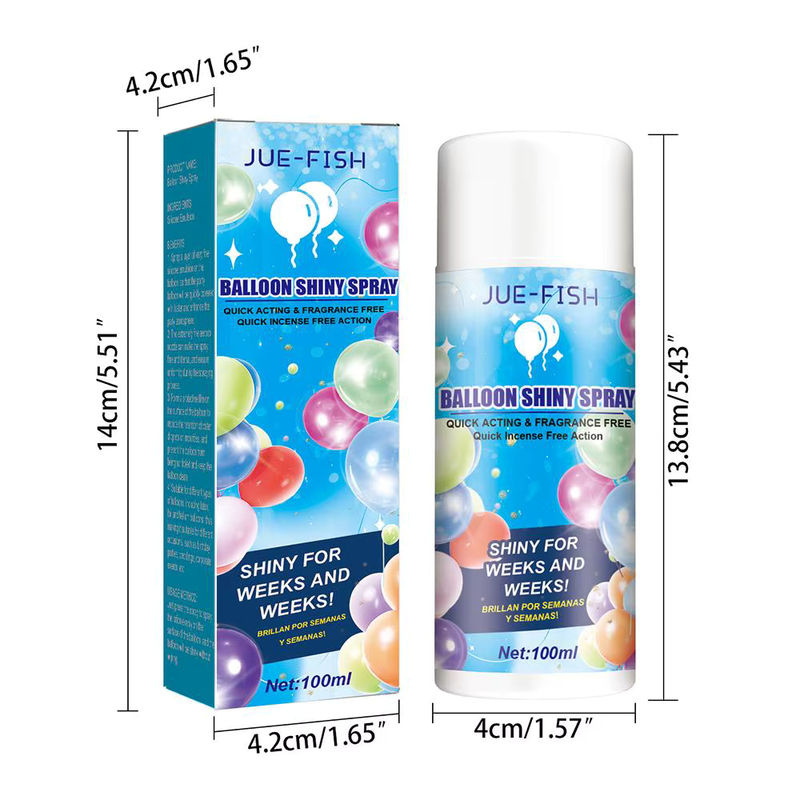 Ballon Shiny Spray 100 ml Weiß zur Glanzwiederherstellung und zum Anti-Fading für Ballons - Bild 6