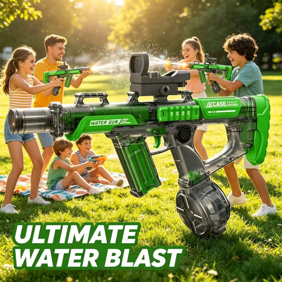 CTMA Wasserpistole, Elektrisch, mit Flammen-Spritzfunktion - Bild 4