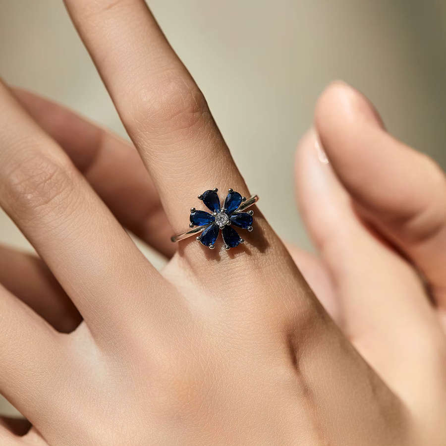 MODIAN Ring, 925 Silber, Zirkonia, Damen - Bild 2