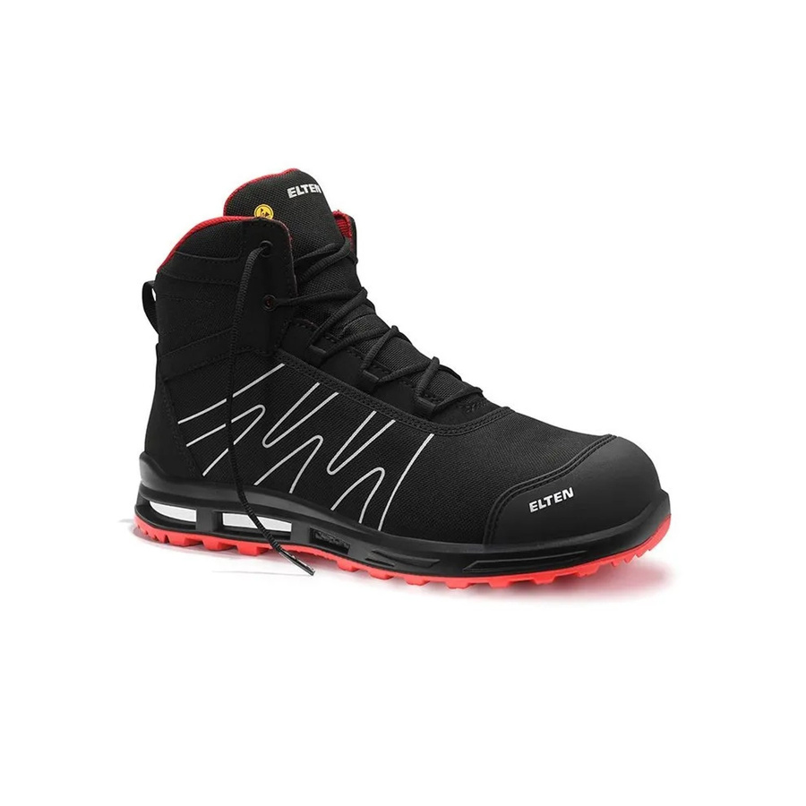 Elten Sicherheitsstiefel ENNO XXT Pro Mid ESD S3 S3 nach EN ISO 20345 in Schwarz, Größe 40 - Bild 2