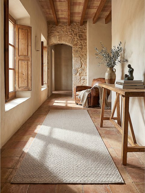 Pflegeleichter Läufer Kadima Design von BROYE in Beige, B/T: 80 x 150 cm - Bild 1