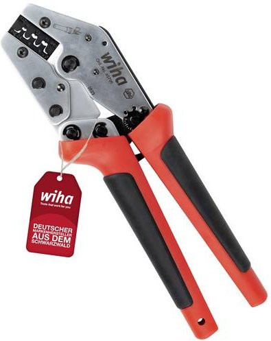 Wiha MC4 45796 Crimpzange für Photovoltaik-Verbinder und Solar-Steckverbinder 2.5 bis 6 mm² in Rot - Bild 1