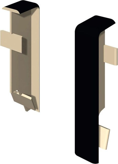 Egger Zwischenstück Kubisch Schwarz 6 cm, 2 Stück - Bild 1