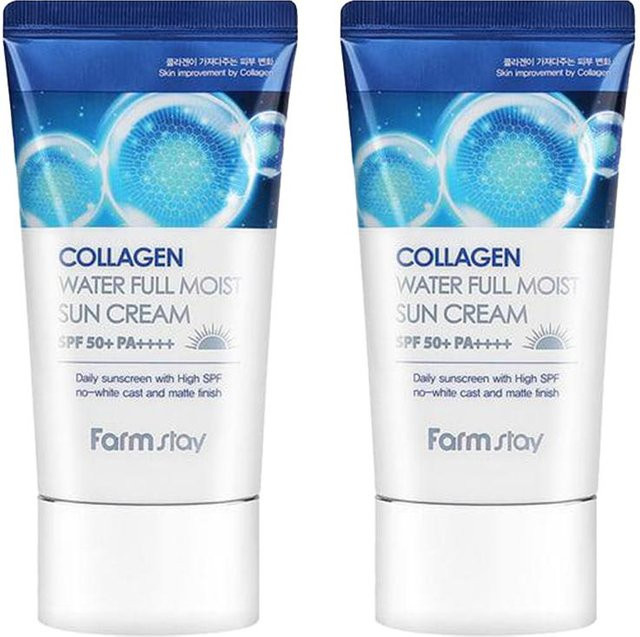 FARM STAY Kollagen Wasser Sonnencreme, 70g, für alle Hauttypen - Bild 1