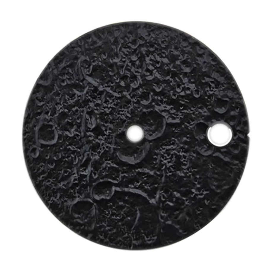 FancyWrist Zifferblatt 3D Mond Muster, 28,5 mm, Schwarz, für NH35 NH36 Bewegung - Bild 2