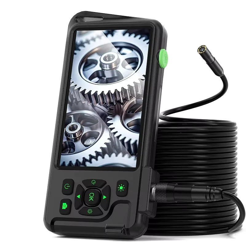 ILIHOME Industrie-Endoskop mit 5 Zoll IPS-Bildschirm, HD1080P Autofokus Kamera und wasserdichtem Video-Inspektionsrohr in Schwarz - Bild 6