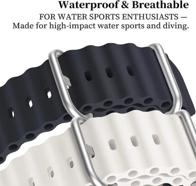 Xiaomi Uhrenarmband Silikon, Schwarz, Unisex - Bild 1