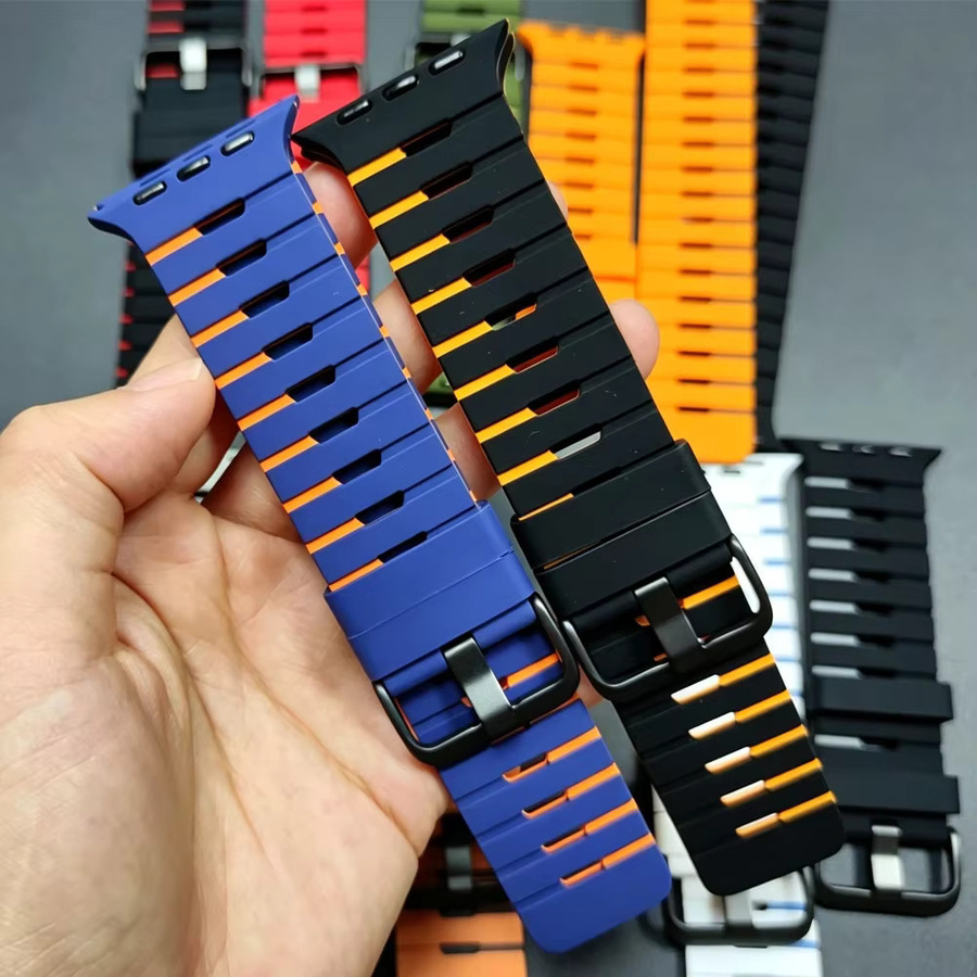 Uhrenarmband Silikon, Bunt, Unisex - Bild 6