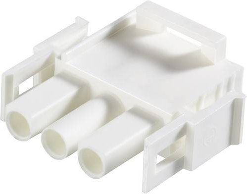 TE Connectivity Universal-MATE-N-LOK Stiftgehäuse-Kabel in Weiß, 12 Polzahl, Rastermaß: 6.35 mm, Artikelnummer 350735-4 - Bild 1