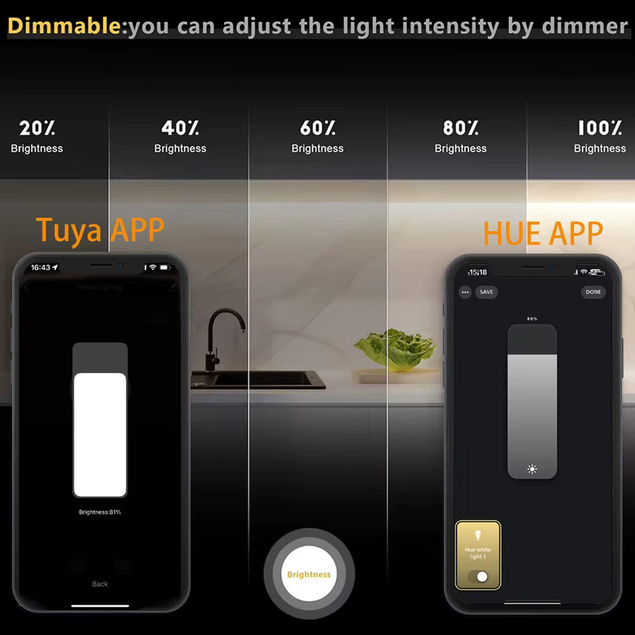 YSRSAI Zigbee 3.0 COB LED Streifen Smart App Steuerung für Tuya Smartthings 2MQTT DC24V Flexible Band Beleuchtung - Bild 3