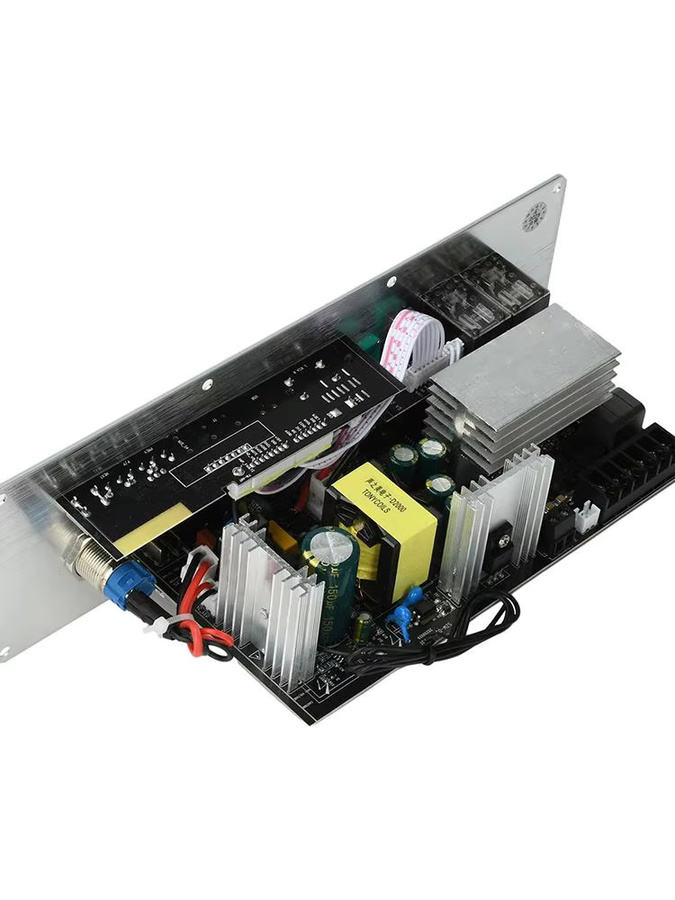 D2000 Bluetooth-Verstärkerplatine 2.1-Kanal TPA3221 Leistungsverstärker mit AUX, FM, USB und TF-Karte, 100 W + 100 W + 200 W, TWS-Unterstützung - Bild 4