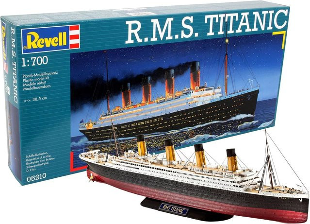 Revell RMS Titanic, Schiffsmodell Bausatz, 1:700, Fortgeschritten - Bild 2
