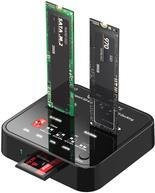 CoreParts USB 3.2 Type-C M.2 SATA/NVMe SSD Clone Docking Station in Schwarz (MS-CLONER-M2-SD) - Bild 1