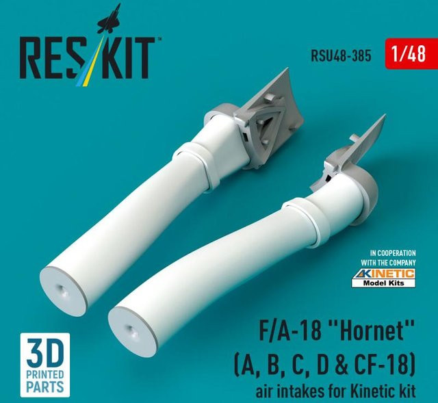 ResKit Models F/A-18 Hornet air intakes, 3D Printed - Bild 1