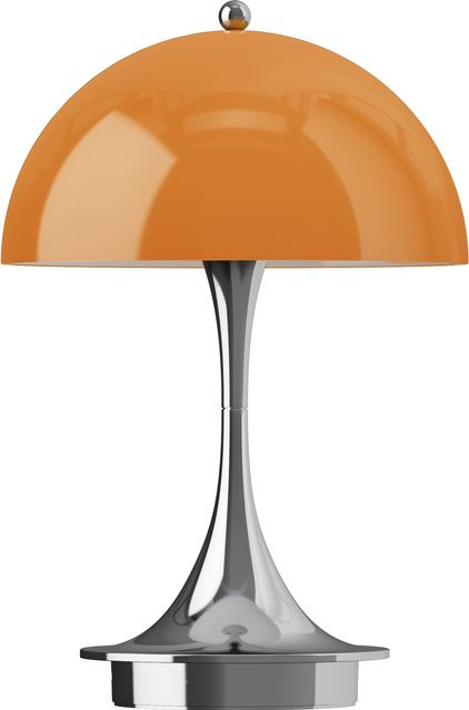 Louis Poulsen Panthella 160 Portable V3 Tischleuchte in Orange, dimmbar und wiederaufladbar - Bild 1