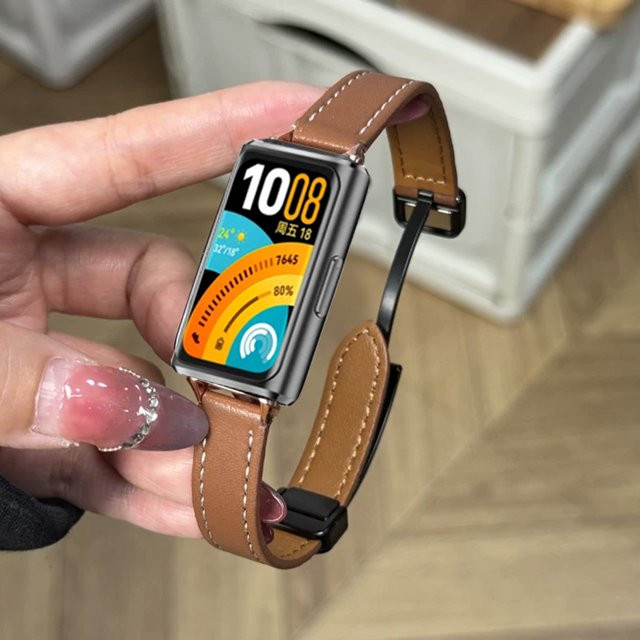 Uhrenarmband Leder, Magnetisch, Unisex - Bild 1
