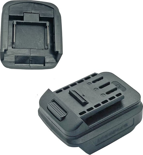 DAZZLEEX Batterie Adapter DIY Kabel Stecker in Schwarz für BL1830 BL1840 BL1850 Basis Lade Kopf Shell Batterie Stecker - Bild 1