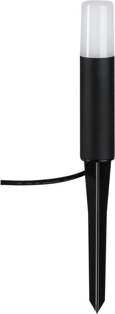 Paulmann Plug & Shine Flarea LED Pollerleuchte Schwarz Anthrazit IP65 3W Warmweiß - Bild 1