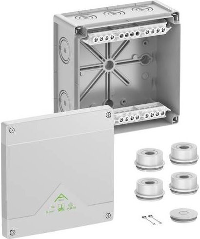 Spelsberg Abzweigkasten Grau IP55 IP66 B/T/H: 18,2 x 18,2 x 9,0 cm - Bild 1