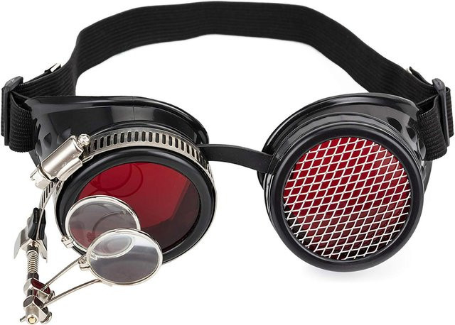 Franz Kafka Sonnenbrille Steampunk, schwarz - Bild 1
