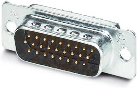 Phoenix Contact VS-15-ST-DSUB-HD-EG 1655179 D-SUB Stiftleiste 180 Grad, 26 Pol, Farbe: Silber - Bild 1