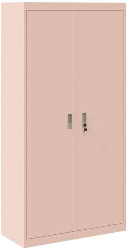 vidaXL Aktenschrank aus Stahl in Rosa im Industrial Design, B/T/H: 90 x 40 x 180 cm - Bild 1