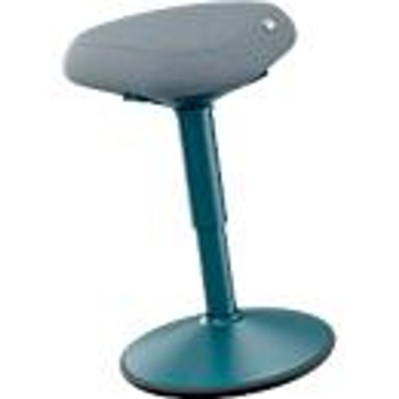 Ergonomischer Sitzhocker Leitz Ergo Active in Dunkelgrau mit Schaumpolsterung und Tragegriff - Bild 2