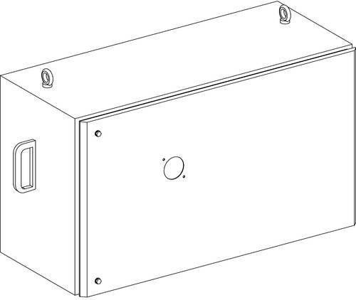 Schneider Electric KSB400DC5TRE KS Abgangskasten leer für 4p Compact NSX und Messgerät 3L+PEN - Bild 1