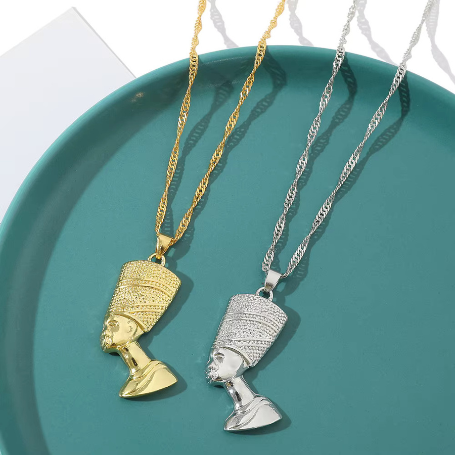 Anniyo Anhänger Halskette, Nefertiti, Unisex - Bild 2