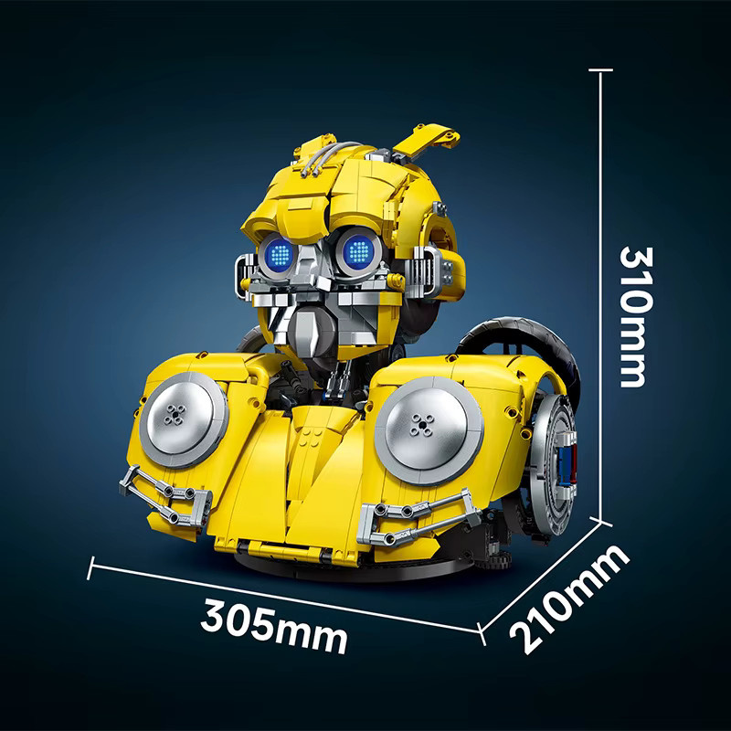 GUCAA Technischer Klassischer Roboter-Mech, Baukasten, Roboter - Bild 3