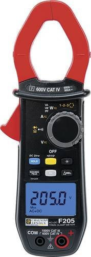 Chauvin Arnoux F205 Digitale Stromzange CAT III 1000 V, CAT IV 600V in Rot mit 6000 Counts - Bild 1