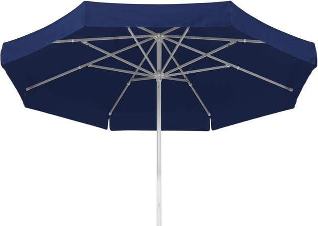 Schneider Marktschirm Jumbo Blau Ø 400 cm mit Aluminiumgestell und Polyester-Gewebe - Bild 1