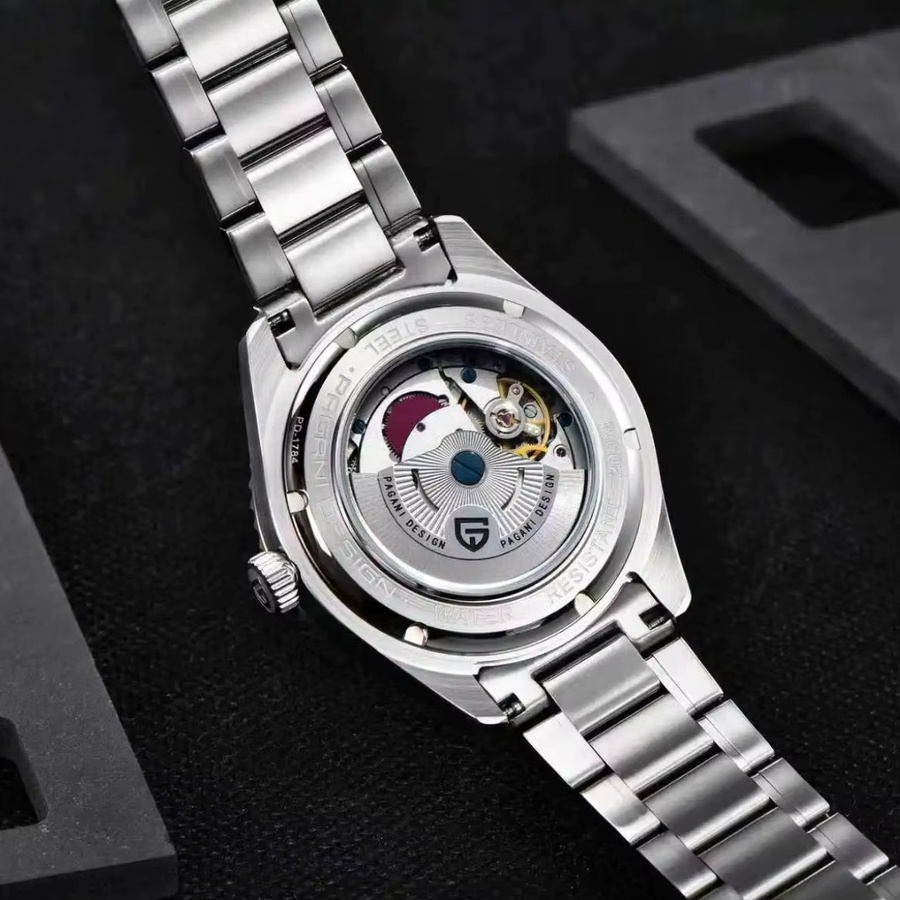 PAGANI DESIGN Armbanduhr Automatik, Edelstahl, Saphirglas, Herren - Bild 2