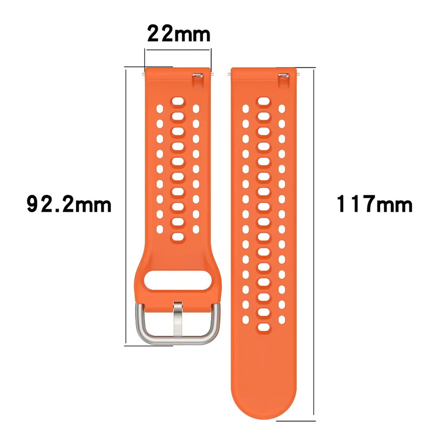 Amazfit Uhrenarmband Silikon, 22 mm, Unisex - Bild 2