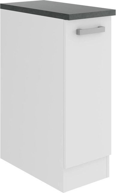 OPTIFIT Oslo214 Küchen-Unterschrank in Weiß mit Feinstruktur und modernem Design - Bild 1