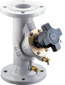 Oventrop Strv. Hydrocontrol VFN DN 100, PN 25, Flanschanschl., SG, Grau - Bild 1