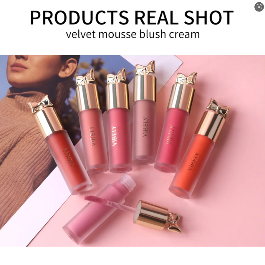 VIBELY Liquid Blush, Nude, Matt, Creme - Bild 3