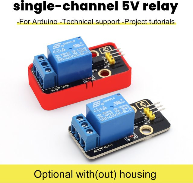 Keyestudio 1-Kanal-Relaismodul 5V für Arduino-DIY-Projekte und Lego-Kompatibilität - Bild 1