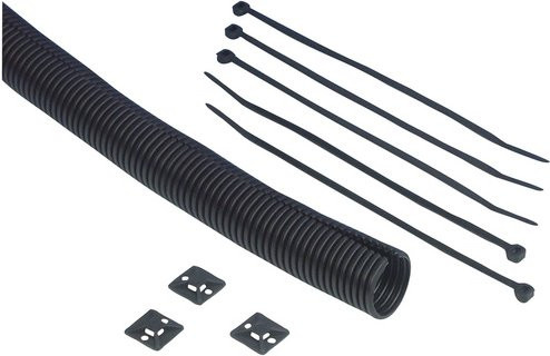 REV-Ritter Kabelspiralen-Set aus Kunststoff in Schwarz, 1 Stück - Bild 1