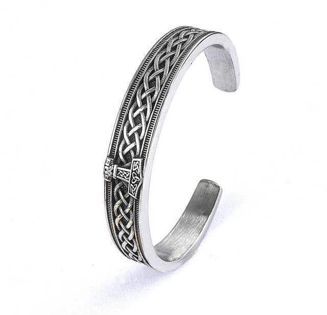 Rui Di Armband, 316L Edelstahl, Paracord, grau, Unisex - Bild 1